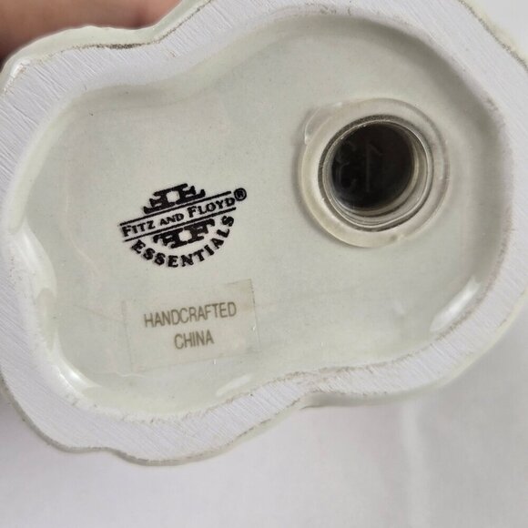 Fitz and Floyd Candy Lane Gingerbread Salt and Pepper Shaker Set Ceramic Vintage - Picture 4 of 14